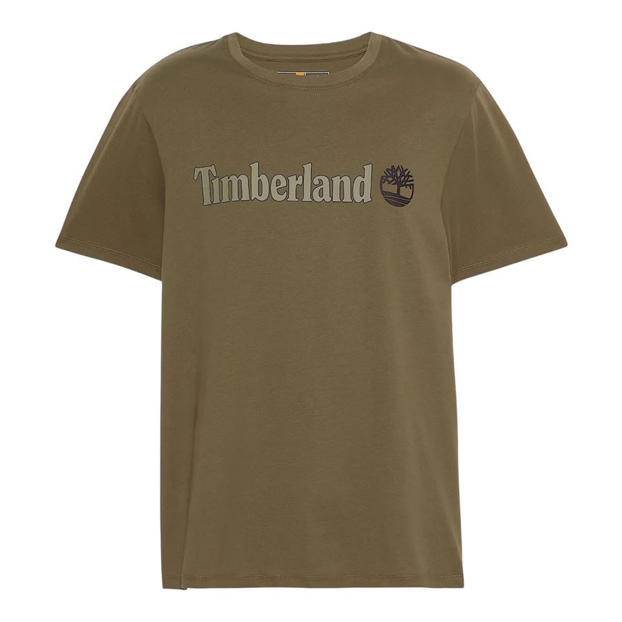 T-shirt a Maniche Corte con Logo Lineare Kennebec River da Uomo Timberland | TB0A5UPQA58